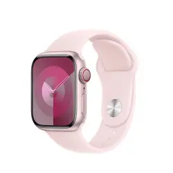 Apple - Correa Deportiva En Color Rosa Claro Para Watch De 41mm - Talla M/L