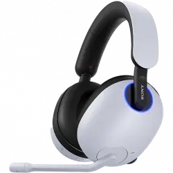 Auriculares gaming - Sony INZONE H9, Noise Cancelling, Inalámbricos, Bluetooth, Sonido espacial 360, 32h, Micrófono, PC / PlayStation 5 (PS5), Blanco