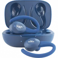 Auriculares True Wireless - Vieta Pro Match 2, Asistente de Voz , IPX6, Hasta 32 hs, Azul