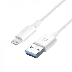 Avizar Cable USB 3.0 a Lightning Macho/Macho Carga y Transferencia de Datos 1.5m Blanco
