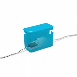 Bluelounge CableBox Mini Caja Recogecables Ignífuga Azul