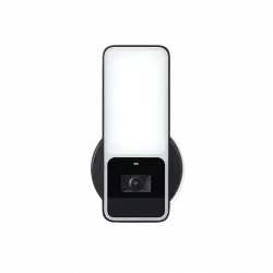 Cámara de vigilancia IP - Eve Outdoor Cam, HD, Función visión nocturna, Para iPone o iPad, Blanco y Negro
