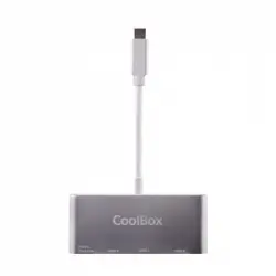 CoolBox HUB USB-C a 1x USB-C y 3x USB 3.0