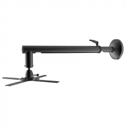 Equip Soporte de Proyector para Pared 670-900MM Rotación 360º Inclinable hasta 30Kgs Negro