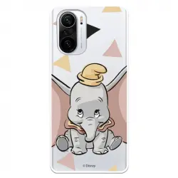 Funda Oficial de Disney Dumbo Silueta Transparente para Xiaomi Mi 11i