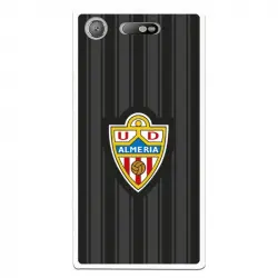 Funda Oficial Ud Almería Fondo Negro Para Sony Xperia Xz1
