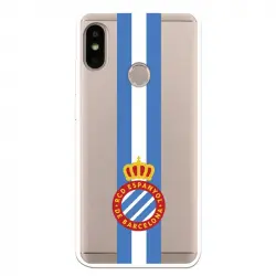 Funda Para Xiaomi Mi A2 Lite Del Rcd Espanyol Escudo Albiceleste Escudo Albiceleste - Licencia Oficial Rcd Espanyol