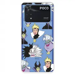 Funda Para Xiaomi Poco M4 Pro 4g Oficial De Disney Villanas Patrón - Villanas Disney