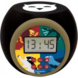 Lexibook Harry Potter Reloj Despertador Proyector con Función Temporizador