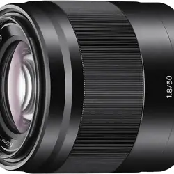 Objetivo EVIL - Sony E 50mm f/1.8 OSS, Negro