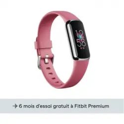 Reloj Fitbit - Orquídea Lujo - Acero Inoxidable Platino