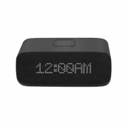 Altavoz Alarma Inteligente Con Cargador Qi 10w, Promate Evoke - Negro