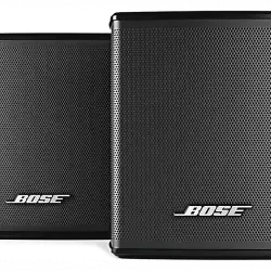 Altavoz inalámbrico - Bose Surround Speakers, 2 unidades, Para combinarse con SoundBar 500 y 700, Negro