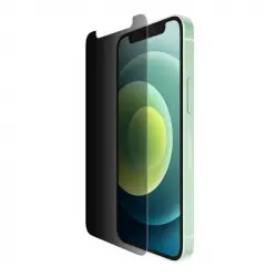 Belkin ScreenForce Protector de Pantalla Antimicrobiano Cristal Templado Privacidad para iPhone 12 Mini