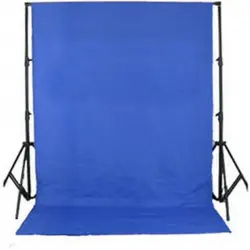Bresser BR-D246 Soporte de Fondo con Telón 3x6m Azul Croma
