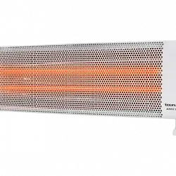 Calefactor - Taurus Bagno 2Q, 1200 W, 2 intensidades, 12 m², IP 24, Soporte de pared, Blanco
