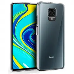 Cool Funda Silicona Transparente para Xiaomi Redmi Note 9S/Note 9 Pro