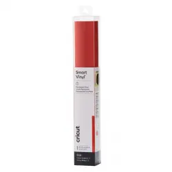 Cricut - Vinilo Cricut Smart Vinyl Permanent 33x91cm 1 hoja rojo brillante.