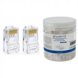 Ewent IM1205 Conector Modular CAT6 U/UTP 100 Unidades