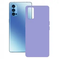 Ksix Funda Flexible para Oppo Reno4 Pro 5G Lavanda