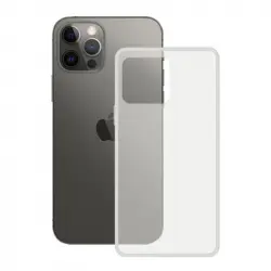 Ksix Funda Semirrígida TPU para iPhone 12/12 Pro Transparente Bulk