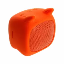 Mini Altavoz Bluetooth Toro Inalámbrico 3w 3h Qushini – Naranja