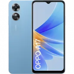 Móvil - OPPO A17, Lake Blue, 64 GB, 4 GB RAM, 6.5" HD+, MediaTek Helio G35, 5000 mAh, Android