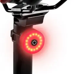 NK DO32005 Luz Trasera LED Recargable para Bicicleta Color Rojo