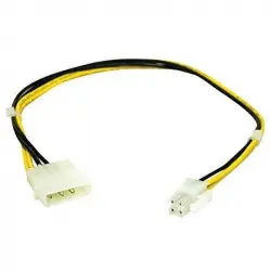 Valueline Cable de Alimentación Interna P4 Macho a Molex Macho 0.15m Negro