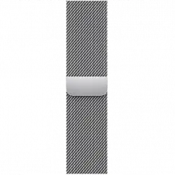 Apple Pulsera Milanese Loop, 45 mm, Plata, Talla única