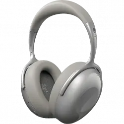 Auriculares inalámbricos - KEF Mu7, Bluetooth 5.1, Hasta 40hs de autonomía, Cancelación activa ruido, Silver Grey