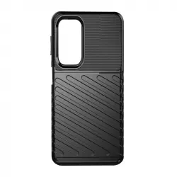 Avizar Funda Antigolpes Antideslizante Delgada Ligera Negra para Samsung Galaxy A52/A52s