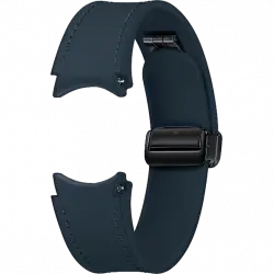 Correa - Samsung ET-SHR94LNEGEU, Para Galaxy Watch6, M/L, 20 mm, Con Hebilla en D, Cuero ecológico, Azul