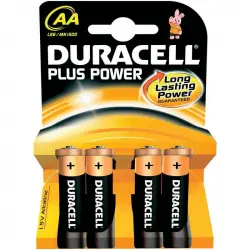 Duracell MNLR06PPK4 Pack 4 Pilas Plus Power AA 1.5V