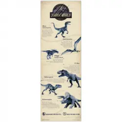 Erik Póster Puerta Jurassic World 158x53cm