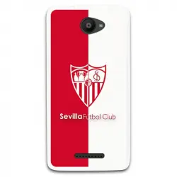 Funda Oficial Sevilla Escudo Bicolor Para Bq Aquaris U Lite