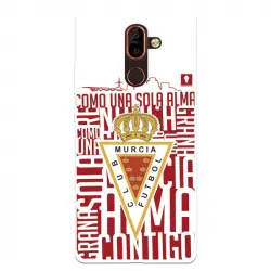 Funda Para Nokia 7 Plus Del Real Murcia Escudo Fondo Blanco - Licencia Oficial Real Murcia