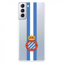 Funda Para Samsung Galaxy S21 Plus Del Rcd Espanyol Escudo Albiceleste Escudo Albiceleste - Licencia Oficial Rcd Espanyo