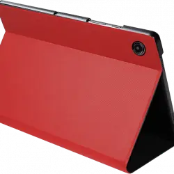 Funda tablet - Silver HT SM-X200, Para Samsung Galaxy Tab A8 2022, 10.5", Tipo libro, Soporte, Rojo