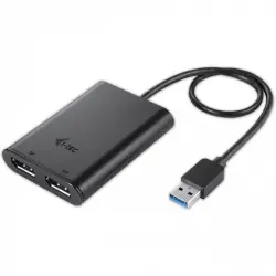 I-tec Adaptador USB 3.0/USB-C a 2x DisplayPort Video