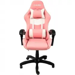 Kubo Silla Gaming Ergonómica con Reposacabezas Rosa