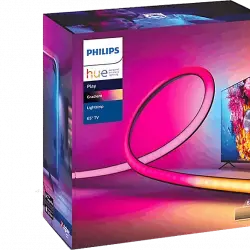 Luces LED - Philips Hue Play Gradient Lightstrip, Tira para TV de 65", 6500 K, Luz blanca y color