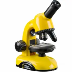 Microscopio Biolux 40x-800x Para Niños National Geographic Con Accesorios Incluidos