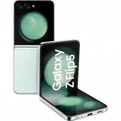 Móvil - Samsung Galaxy Z Flip5 5G, Menta, 256GB, 8GB RAM, 6,7" FHD+, Plegable, Qualcomm Snapdragon, 3700 mAh, Android 13