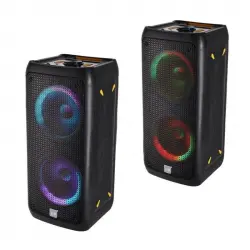 NK Bass Speaker Pack 2 Altavoces Portátiles Bluetooth