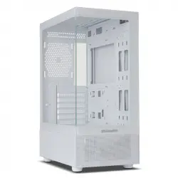 Nox Hummer Vision Midi Tower Cristal Templado USB 3.0 Blanca