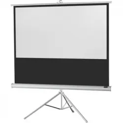 Pantalla Proyeccion Tripode Basica De Celexon 158 X 89 Cm - Blanca