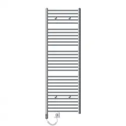 Radiador Eléctrico De Toalla 600 X 1800 Mm Cromo Ecd Germany