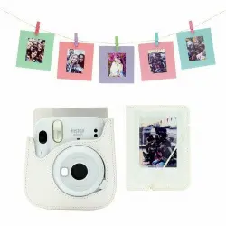 Set de accesorios Fujifilm Blanco hielo para Instax Mini 11