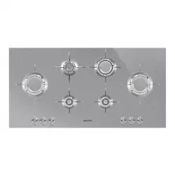 Smeg - Placa gas Smeg 6 quemadores - PXL6106.